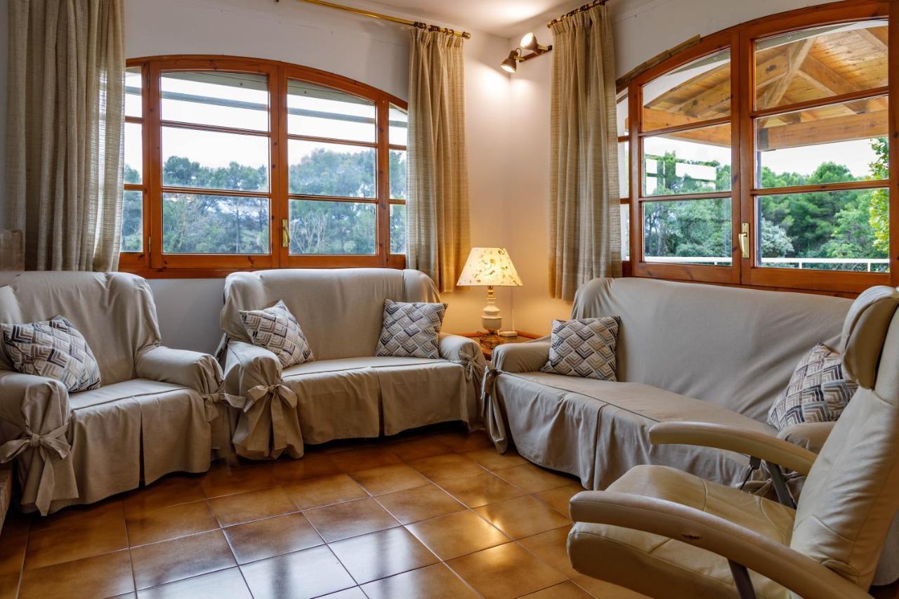 Вилла Casa Fontanals Pla del Panades Экстерьер фото